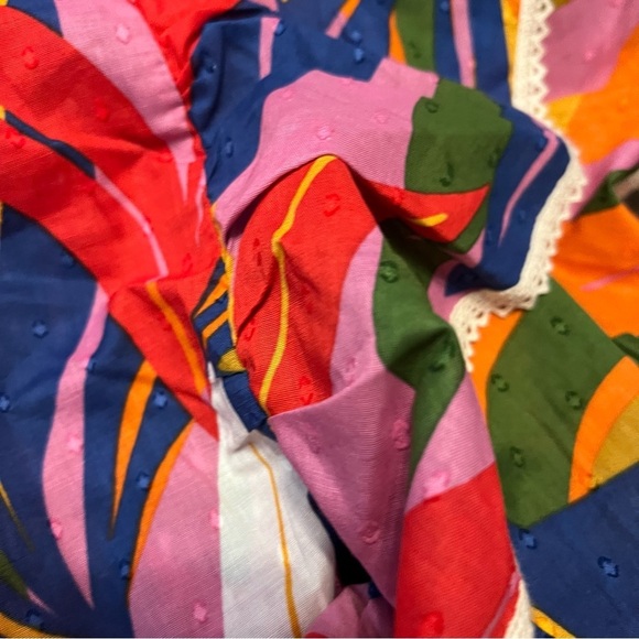 Marc New York Super Colorful Ruffle Top NWT - Picture 3 of 6